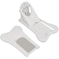 FOCCTS 2pcs Cerraduras de Puertas Deslizantes Corredizas para Niños de Seguridad para Ventanas Pegamento Fuerte sin…